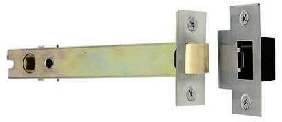 Architectural Double Sprung Tubular Latch 100mm Satin Stainless Steel