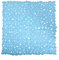 MSV Duschmatte Badematte Duscheinlage antibakteriell rutschfest mit Saugnäpfen - Hellblau - ca. 53 x 53 cm