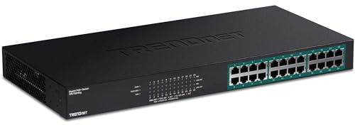 TRENDnet 24-Port Gigabit PoE+ Switch, TPE-TG240g