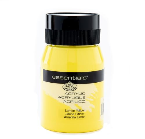 Royal & Langnickel Essentials Peinture Acrylique Jaune citron 500 ml