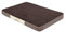 Hobbydog MMPRSRB1 Hundematratze Hundebett Hundesofa Hundekorb Kord mit Kunstleder,M, 80 x 54 x 8 cm, braun