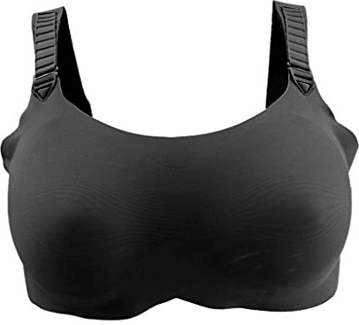 Sharplace Soutien-gorge Pour Faux Sein en Silicone Transgenre, Noir, 95C