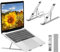 FIASON Laptop Ständer Höhenverstellbar, Faltbarer Aluminium Laptop Stand für Laptop mit Einer Größe von 17 Zoll Oder Weniger