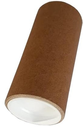 Versand Schutz Aufbewahrungs Hülse Rohr Rolle 10-50cm bis DIN A2 mit Deckel Durchmesser innen 38mm (10cm, A: 1 x 10cm)
