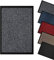 Domats - Dirt Trapper Door Mat for Indoor & Outdoor - Non Slip Mat with Rubber Backed - Washable Rug Mats for Floor & Carpet - Entrance Doormat for Home, Kitchen, Office & Garden (50 x 80 cm || Grey)