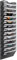 EasyPAG 14 Fächer Metall A4 Zeitschriftenhalter Wand Zeitschriften Wandhalter Aktenablage Dokumentenhalter Hängend Magazin Organizer Flyerhalter Prospektspender,Schwarz