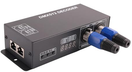 Decoder display digitale Dmx 512, controller dimmer (4 canali)
