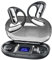 EUQQ Auriculares Inalambricos, Auriculares Bluetooth 5.3 Deportivos con Gancho de la Oreja, 40H de Reproducción,Llamada ENC HD, Profundamente Bajo, Pantalla LED, Ajuste Cómodo, IPX7 Impermeable