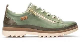 Pikolinos Vigo Sneaker Damen | Leder | Memory Foam | Grün