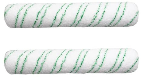 Quixpszto 2pcs Cleaner Roller Brush Main Brush,Compatible For Karcher BR 30/4C Surface Rollers,Microfibre Roller Brush 4.762-452.0 Main Brush Floor Care Accessories