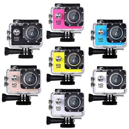 SWZEC Qinux Pixgo 4K Action Camera + 32GB SD Card(Blue)