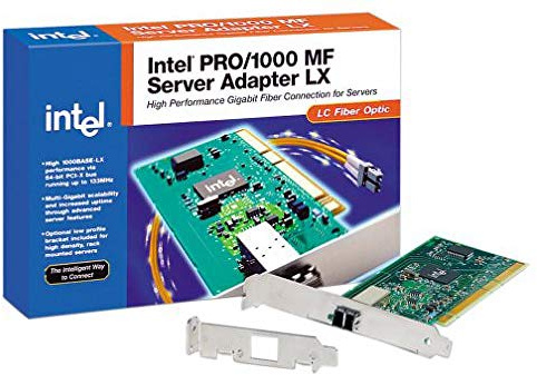 Intel PRO/1000 MF Server Adapter (LX) NIC Giga 64Bit PCI-X LC SMF/MMF1000BLX WOL