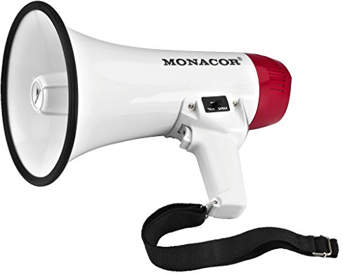 MONACOR Stageline TM-10 Megafon, weiß