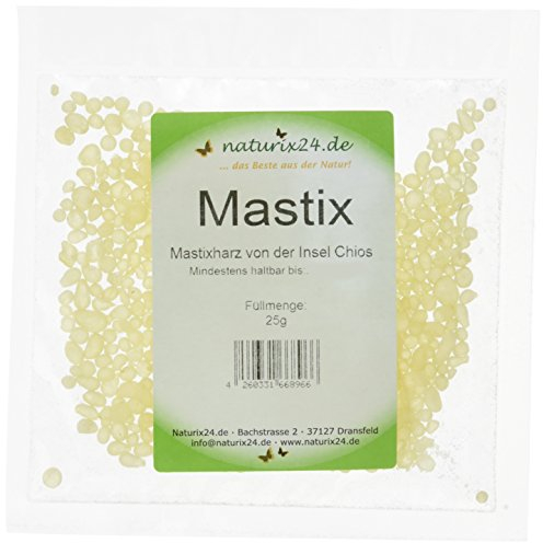 Naturix24 Mastixharz, Mastix Chios Tränen, 2er Pack (2 x 25 g)