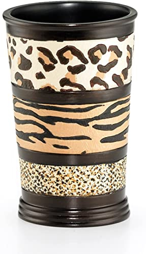 Popular Bath Tumbler, Jezella Collection, Animal Print