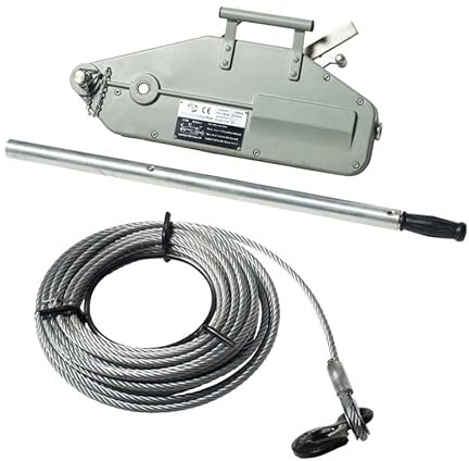 ELLER Tire Fort/Tire câble Manuel 0,8t / 800kg + 20m Cable