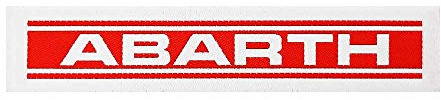 Sticker Patch Logo Scritta, 115 X 26