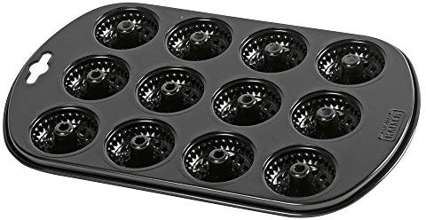 Original Kaiser Inspiration Mini Gugelhupfform für 12 Muffins, Muffinform Backblech 29x18cm, antihaftbeschichtet, Gugelhupfform klein, kurze Backzeit