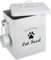 Pethiy Cajas de almacenamiento de Alimentos seco para Gatos,Mascota Contenedor para Comida con tapa, cuchara de servir incluida,capacidad de 2.3kg