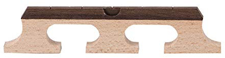 Gaocunh Chevalet de banjo à 5 cordes avec insert de 1,27 cm de haut