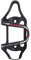 Fahrrad Flaschenhalter,KABON Einstellbare Aluminiumlegierung Leichtgewicht Fahrrad Wasserflaschenhalter für Outdoor-Aktivitäten (Rot)