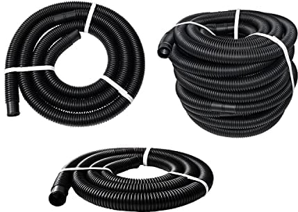 PoolSun Poolschlauch 32mm schwarz Schwimmbadschlauch (25 Meter)