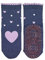 Sterntaler Baby-Mädchen Glitzer AIR Herz Fliesen Flitzer, blau, 17/18
