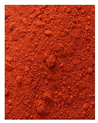 Kosmetisches rotes Eisenoxidpulver für Kosmetik und Seife - 50g