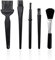 5 pennelli antistatici, kit di pulizia per il PC, pennello per tastiera, kit per pulizia della polvere per fotocamera del computer