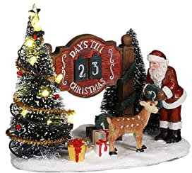 Luville - Christmas Count down Battery Operated - l13xb10xh11cm