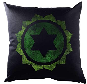 Urban Backwoods Chakra Anahata Kissen Dekokissen