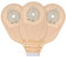 20 Stück Kolostomiebeutel, Rainlotus Stomabeutel Einteilige Stomabeutel 20 mm-70 mm zuschneidbare Drainagebeutel mit Klettverschluss für Ileostomie Stoma Pflege