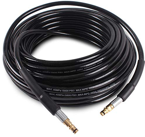 10M High Pressure Washer Replacement Hose for Karcher K2 K3 K4 K5 K6 K7 Series Extension Hose Drain Cleaning kit Fitting Quick Connector Black