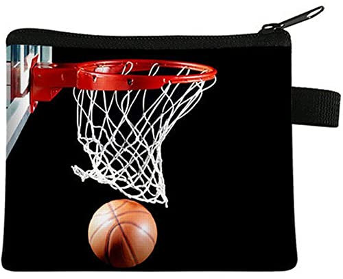 Football Basket-Ball Porte-Monnaie Mignon Casque Sac Petit Sac à Main Portefeuille Dessins animés pour Enfants Motif Fans Adolescents Cadeau d'anniversaire