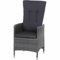 Siena Garden Padova II Move Sessel Stone-Grey, inkl. Kissen