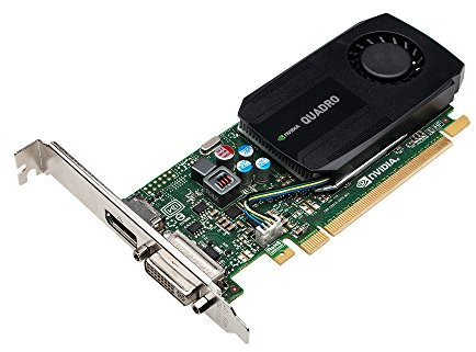 PNY Nvidia Quadro K600 1GB Professional Graphics Card – 192 Cores, 876MHz, 128 Bit, Singel Slot, Low Profile, 41W, 1x DVI, 1x DisplayPort 1.2 (Renewed)