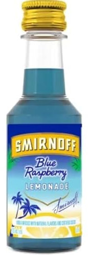 Smirnoff Blue Raspberry Vodka Minature -5cl