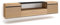 Skraut Home | Mueble TV | Televisión | Muebles de salón, almacenaje | 200x45x35cm | para TV hasta 80 | Colgado, Suspendido | Estilo Moderno | Roble