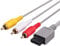 Generic 6FT 1.8M Composite AV Cable for Nintendo Wii/Wii U, 3 RCA Gold-Plated Audio Video Standard Cord