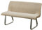 HTI living Bank 3-Sitzer Taupe/Antikbraun Emrys Esszimmerbank Küchenbank