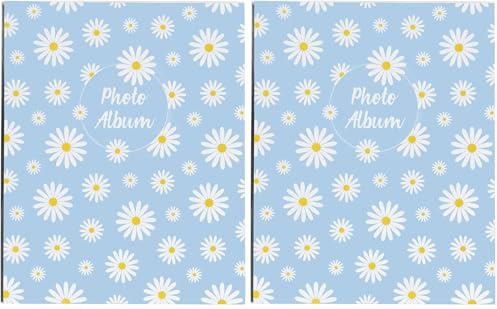 Grupo Erik Photo Album - Daisy Dreams | 48 Pockets 13x20 cm - 7x5 Photo Album Book | Small Photo Album, Memory Book, Picture Book, Photo Gifts, Gifts Under 5 Pounds (Pack of 2)