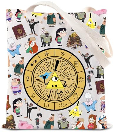 TSOTMO Borsa tote ispirata all'universo con motivo di Greg Rose, idea regalo per fan del film dei cartoni animati di Steven Lover, Borsa Universo, medium