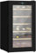 HOMCOM Cantinetta Vino Refrigerata 24 Bottiglie 65L Cantina Vino Silenziosa Temperatura Regolabile 5-20℃ Frigo Vino Bar con Vetro Anti UV, Ripiani, Compressore, Display Touch, Luci LED, Classe G, Nera