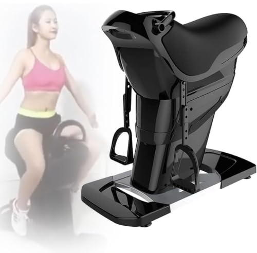 QINPI Electric Simulation Horse Riding Machine, 200W, 20 Speeds, Bluetooth | 5-Axis Riding Motion, 3 Auto Modes, 150kg Capacity, Adjustable Pedals, PU Saddle, Digital Display, Safety Lock