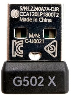 Replacement USB Receiver for Logitech G304/G305 Wireless Mouse, Plug & Play Dongle Adapter with Stable 2.4GHz Connection