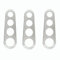 3 Pcs Spaghetti Measure Tool, Pasta Portion Measure, Spaghetti Tester for Pasta and Noodles(Silver,Stainless Steel）