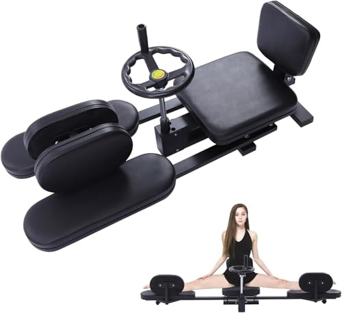 Beinstrecker, Beinspaltmaschine für Flexibilität, Beinstrecktrainer, Beinspreizer mit Drehkurbel 210° Streckwinkel Professioneller Spagattrainer Beinpresse für Zuhause für Ballet, Yoga, Dance
