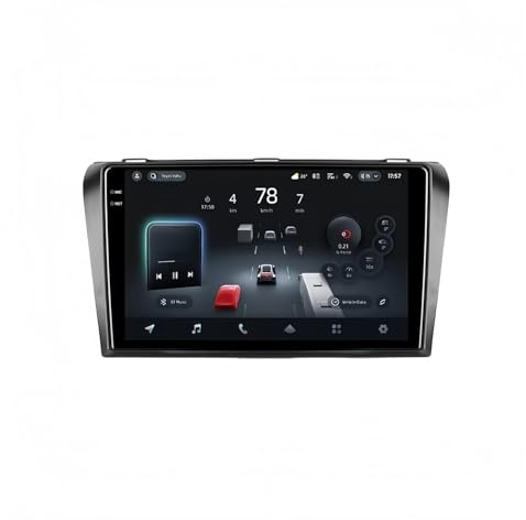 Auto-GPS-Navigationssystem Für Mazda 3 | Für Mazda3 BK 2003–2009 CarPlay Android Auto 2DIN Autoradio Multimedia-Stereoanlage(CC4P 256G)