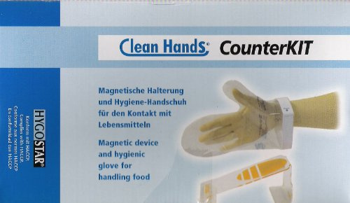 Clean Hands® Counter Kit Single | Kunststoff, 1 Set, Lebensmittel Handschuh