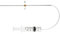 ALPHA MOTO Professional Motorcycle Fork Suspension Oil Level Measurement Gauge Tool Syringe Capacity 60ml Works for Motorcycle MTB Mountain Bike Harley Davidson
